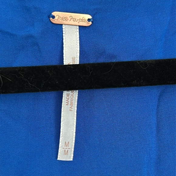 Free People Royal Blue dress medium - Picture 3 of 5